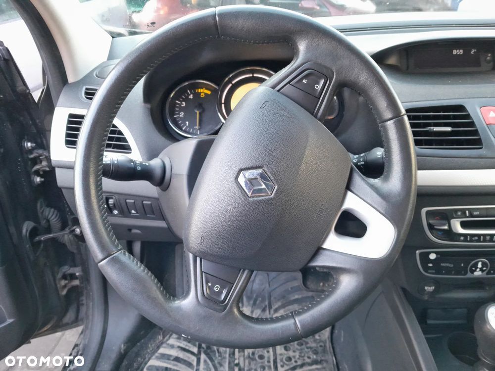 Kierownica skórzana multifunkcyjna kompletna RENAULT Megane III 08-12r. - 1