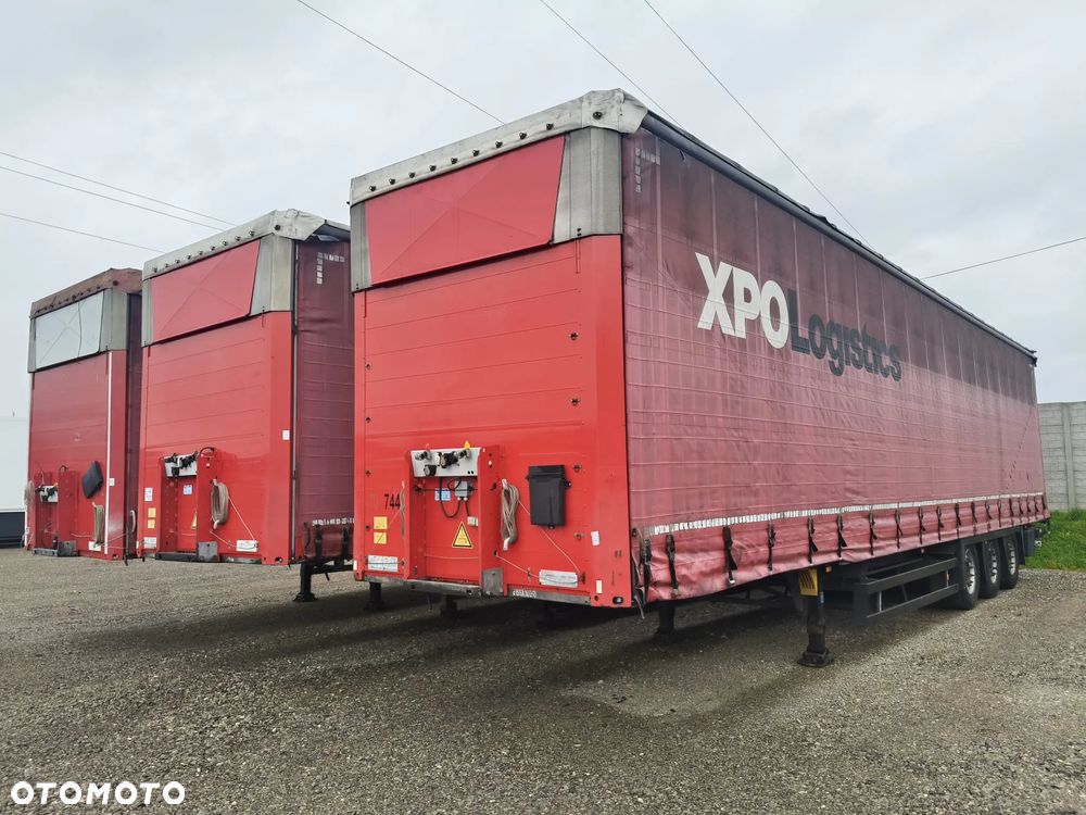 Schmitz Cargobull FIRANKA /  VARIOS / DACH REGULOWANY / 3 SZTUKI / - 1