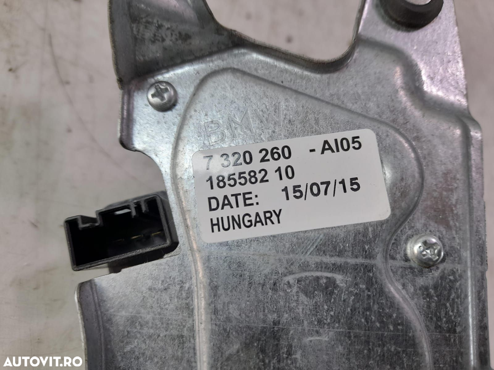 Motoras stergator haion 7320260 BMW Seria 2 Active Tourer F45 [2014 - - 2