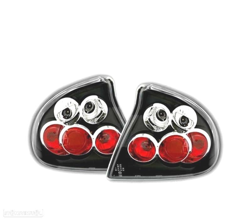 FAROLINS OPEL TIGRA 94-00 PRETO VERMELHO - 1