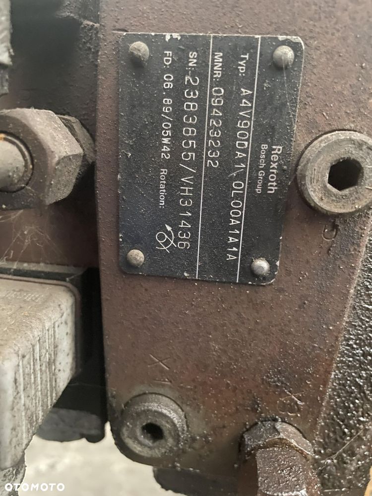 Pompa hydrauliczna hydromatik Rexroth A4V90DA1 0L001A1A - 2