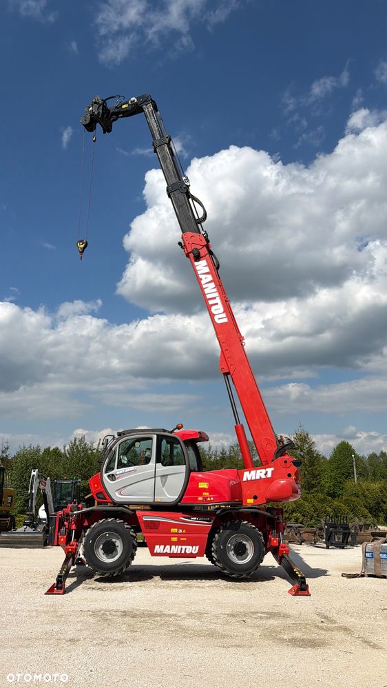 Manitou Ładowarka teleskopowa MANITOU ROTO Mrt 2540 + Privilage 360° obrotowa 2150 2550 1840 PILOT sterowania Kosz Widły manitka silnik Mercedes 2015r Wciagarka dźwig 1 właściciel KLIMA serwisowana Merlo - 23