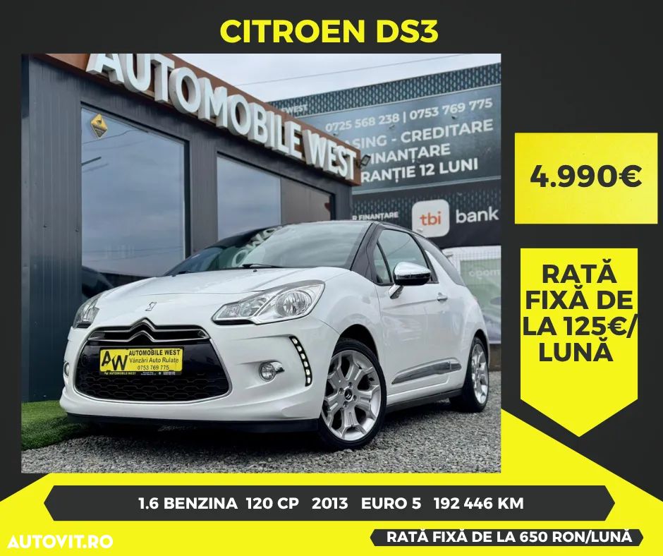 Citroën DS3 1.6 VTi BVM So Chic - 1