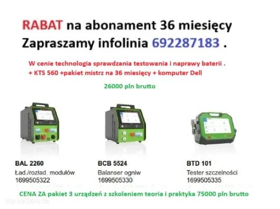 KTS 560 tester usterek Bosch ( kts560+Dcu220 ) lub nagroda - 18