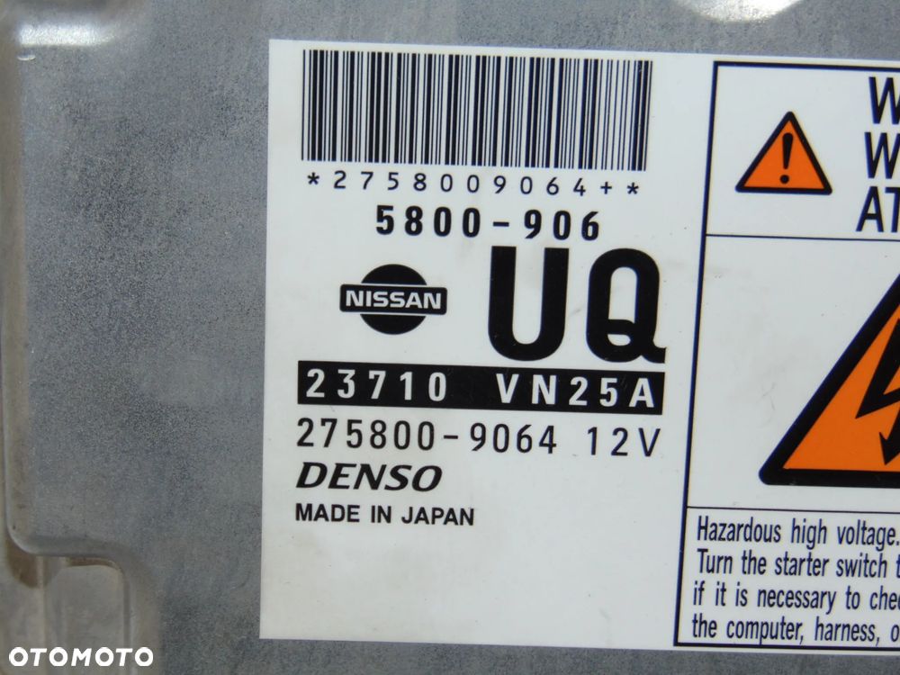 Komputer sterownik silnika 23710VN25A 275800-9064 Nissan Navara D22 2 II 2.5 diesel 00-04r - 9