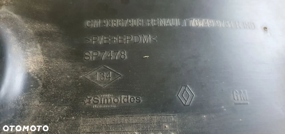 Nadkole lewy tył tylne lewe Renault Trafic III Vivaro B 93867908 767499731R - 8