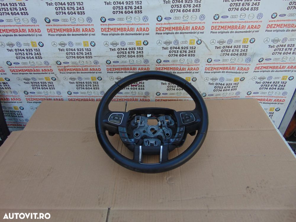 Volan range Rover evoque 2011-2018 volan piele cu comenzi - 4