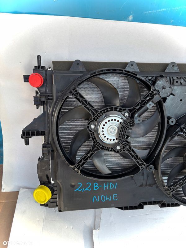 BOXER JUMPER 2.2 B-HDI 17- Zestaw Chłodnic Wody Klimatyzacji Intercooler E6 - 4