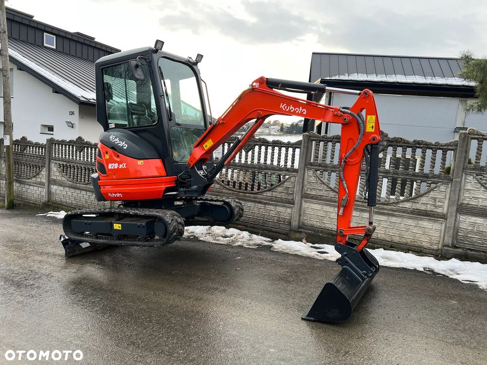 Kubota U20-3α * Minikoparka Kubota U20-3 * Zerowy Obrys * 2,5 Tony * Stan IDEALNY * - 13