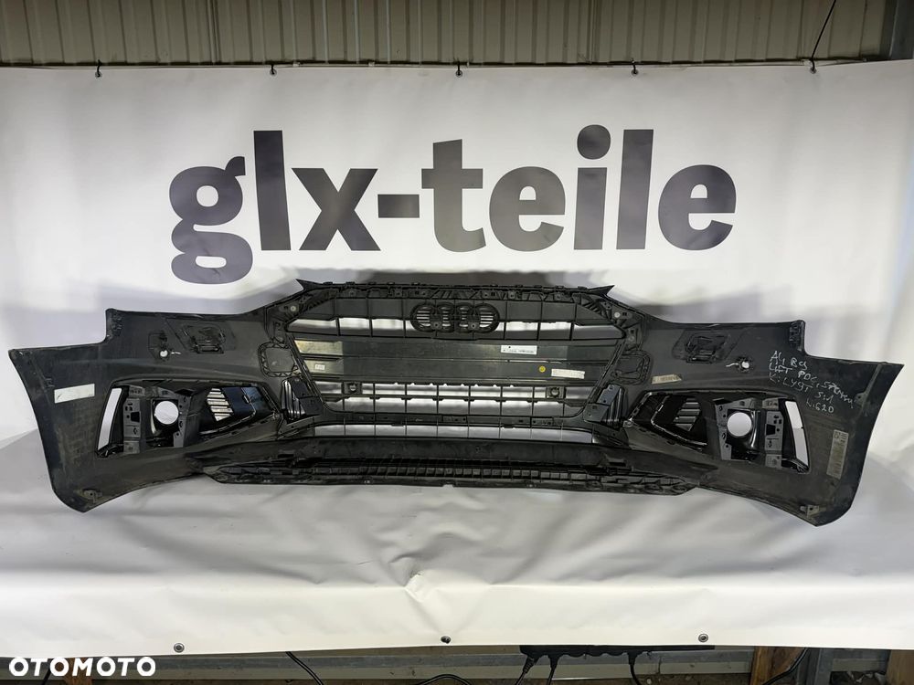 Audi A4 B9 Lift Zderzak Przód Przedni LY9T PDC, Sprysk. 20-24 8W0807437AH - 6