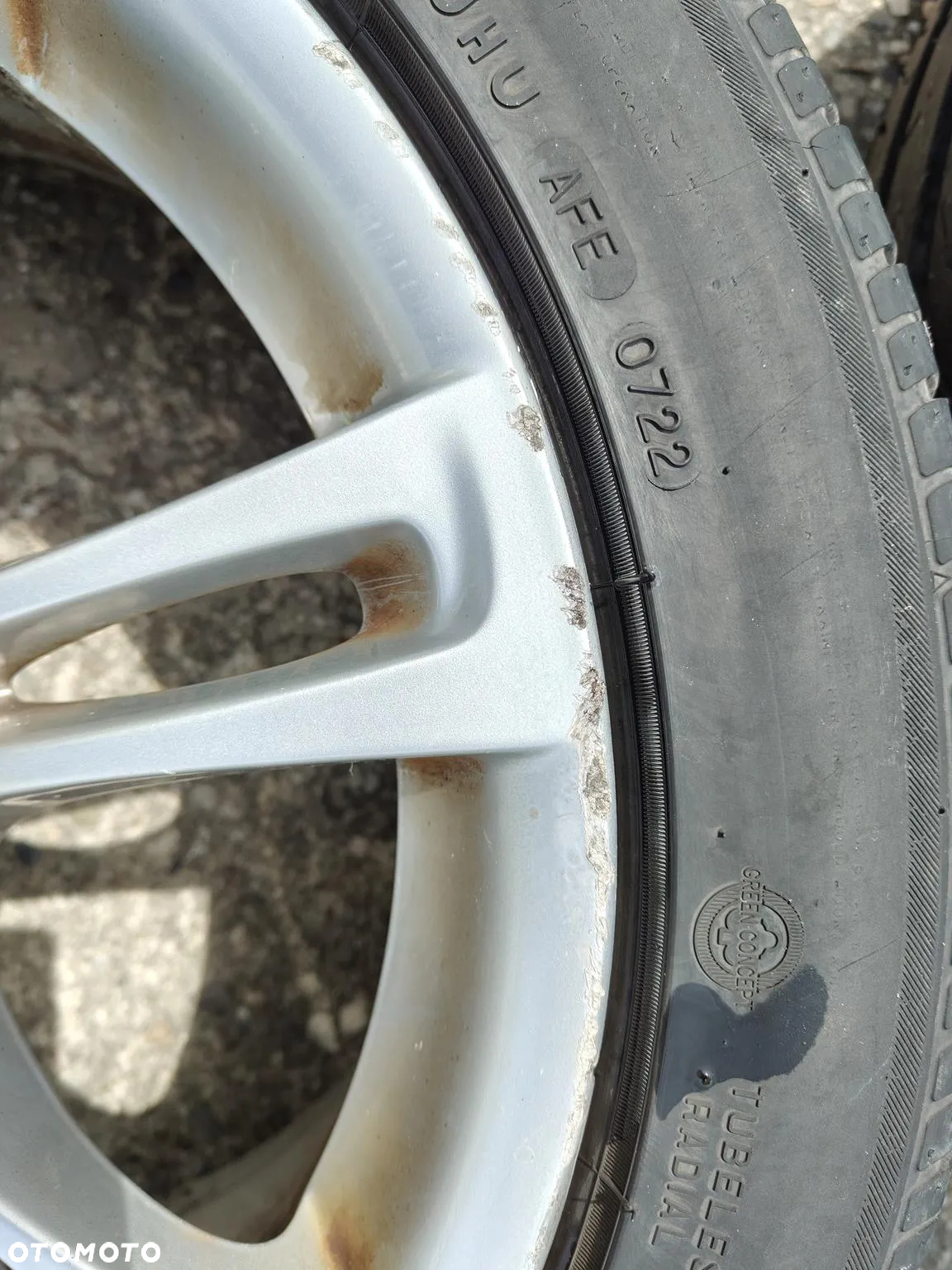 BMW F10 F11 M-pakiet Org Felgi Aluminiowe Alusy KOŁA 5X120 18 Opony 4x 245/45 18 - 6