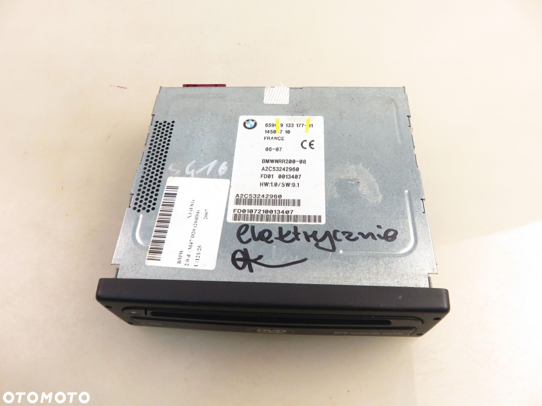 ZMIENIARKA CD BMW X3 (E83) 9133177 - 9