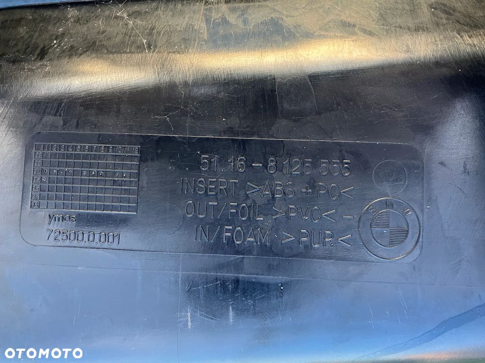 TUNEL ŚRODKOWY BMW E38 SZRY PODŁOKIETNIK  PRZED LIFT - 6