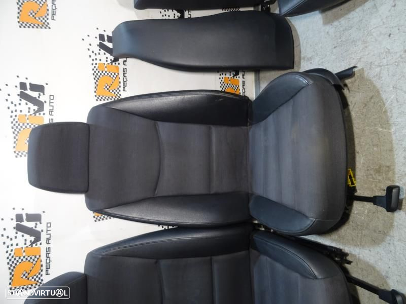 Bancos Frontais Bmw 3 (E90)  Bancos Frontais Bmw Serie 3 E90 Pele Etec - 4