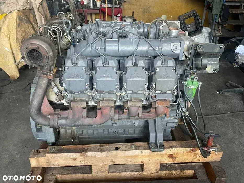 # DEUTZ V8 BITURBO BF8M1015C BF 8M1015C BF8M1015 BF8M 1015 C SILNIK KOMPLETNY - 3
