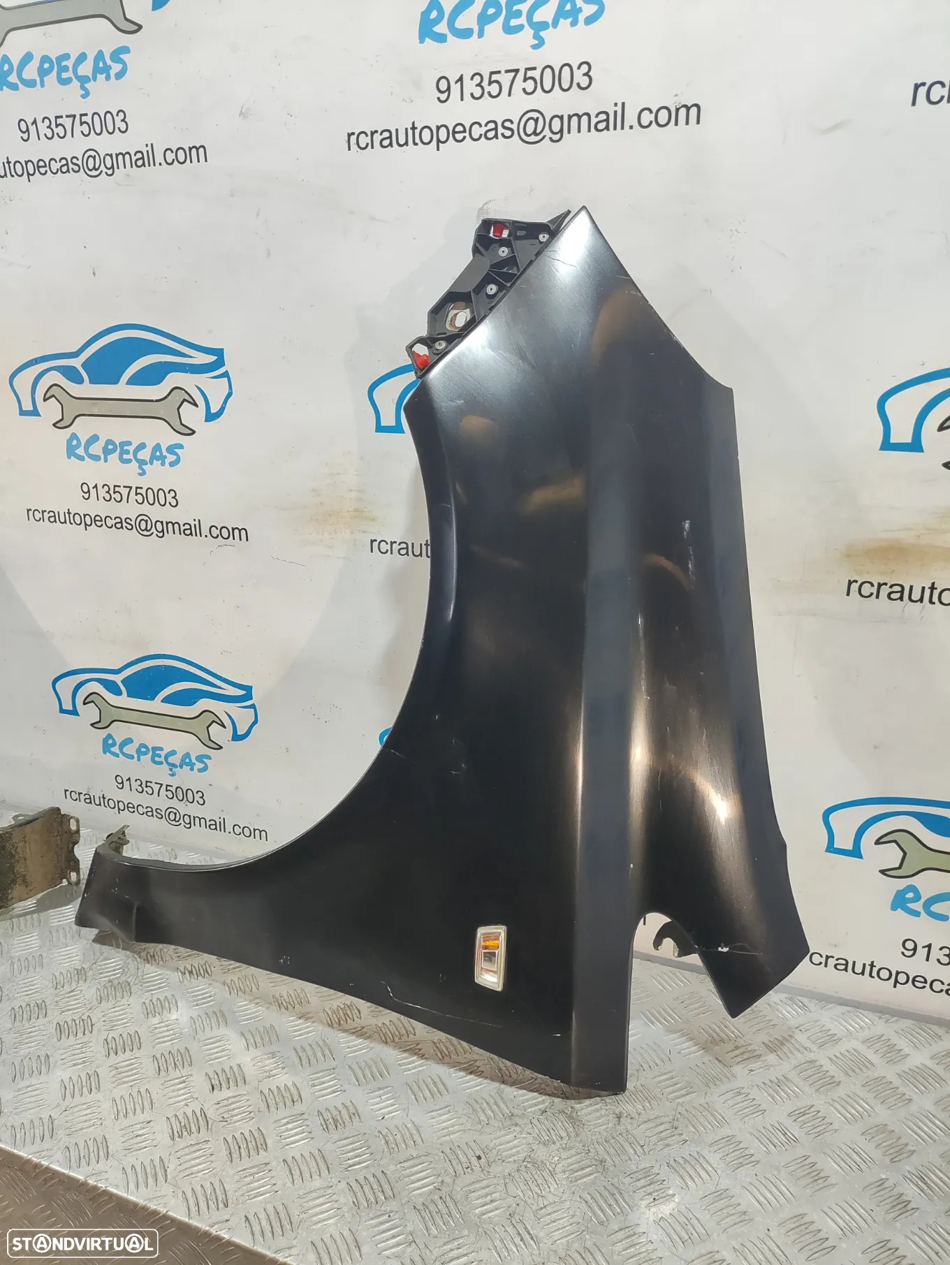 FRENTE COMPLETA OPEL CORSA D S07 CAPOT PARACHOQUES GUARDA-LAMAS OTICAS RADIADOR VENTILADOR FRENTE FIBRA REFORÇO - 13