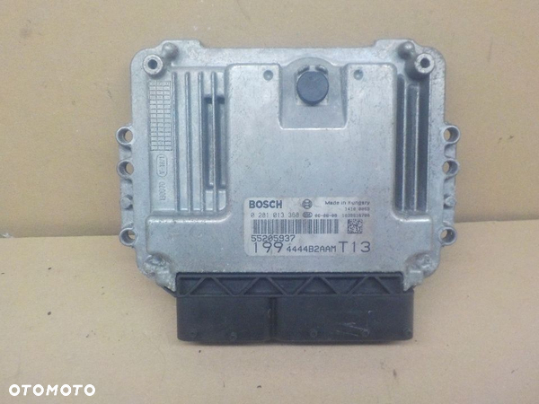 FIAT PUNTO STEROWNIK KOMPUTER SILNIKA 55205937