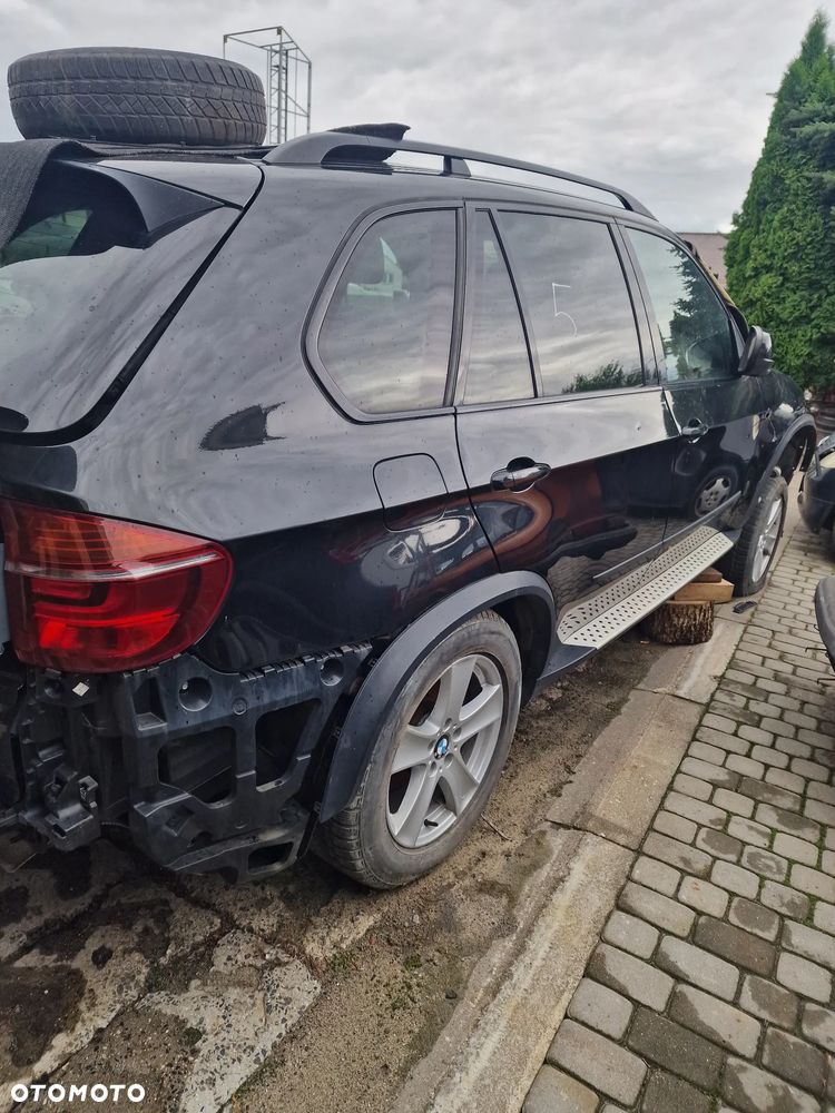 Bmw x5 e70 30d lift 3.0d n57 245km lakier 475 blacksaphire Metallic mpakiet wewnętrzny skóra, czarny sufit, panorama, na części - 2