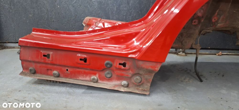 BMW 3 F30 ĆWIARTKA LEWA TYLNA A75 MELBOURNE RED CZERWONA ĆWIARA BŁOTNIK LEWY TYŁ SŁUPEK POSZYCIE - 2