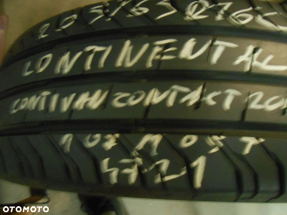 OPONA POJEDYNKA 205/65R16C CONTINENTAL  CONTI VAN CONTACT 200 DOT 4721 9.2MM - 1