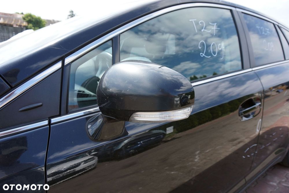 LUSTERKO ELEKTRYCZNE LEWE AVENSIS III T27 PH2 LIFT 209 87909-05380-C0 CZARNY SKŁADANE EL EU TOYOTA 2011-2015 - 1