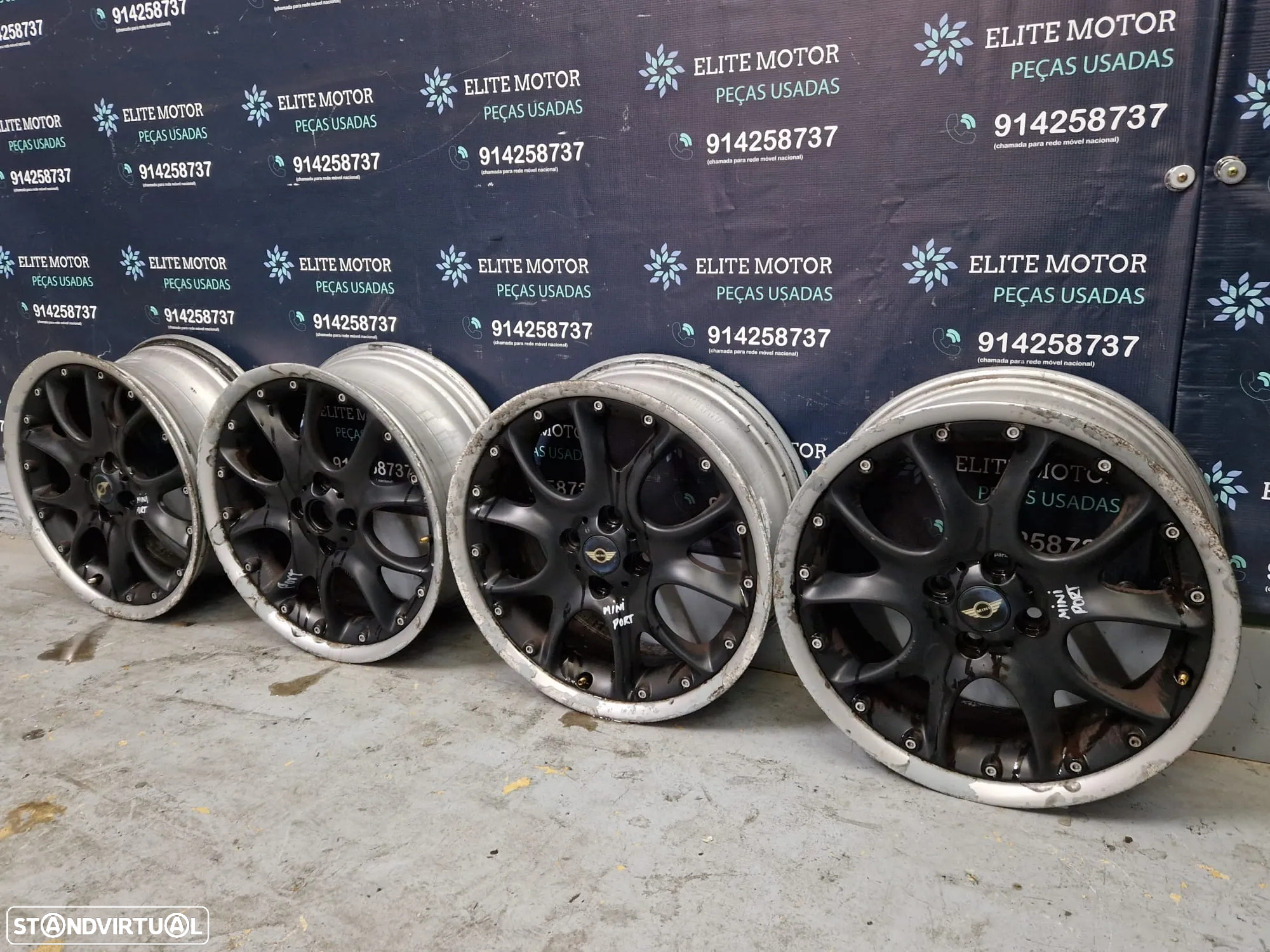 Jantes usadas MINI ONE COOPER R56 R55 R57 17 4X100 - 2