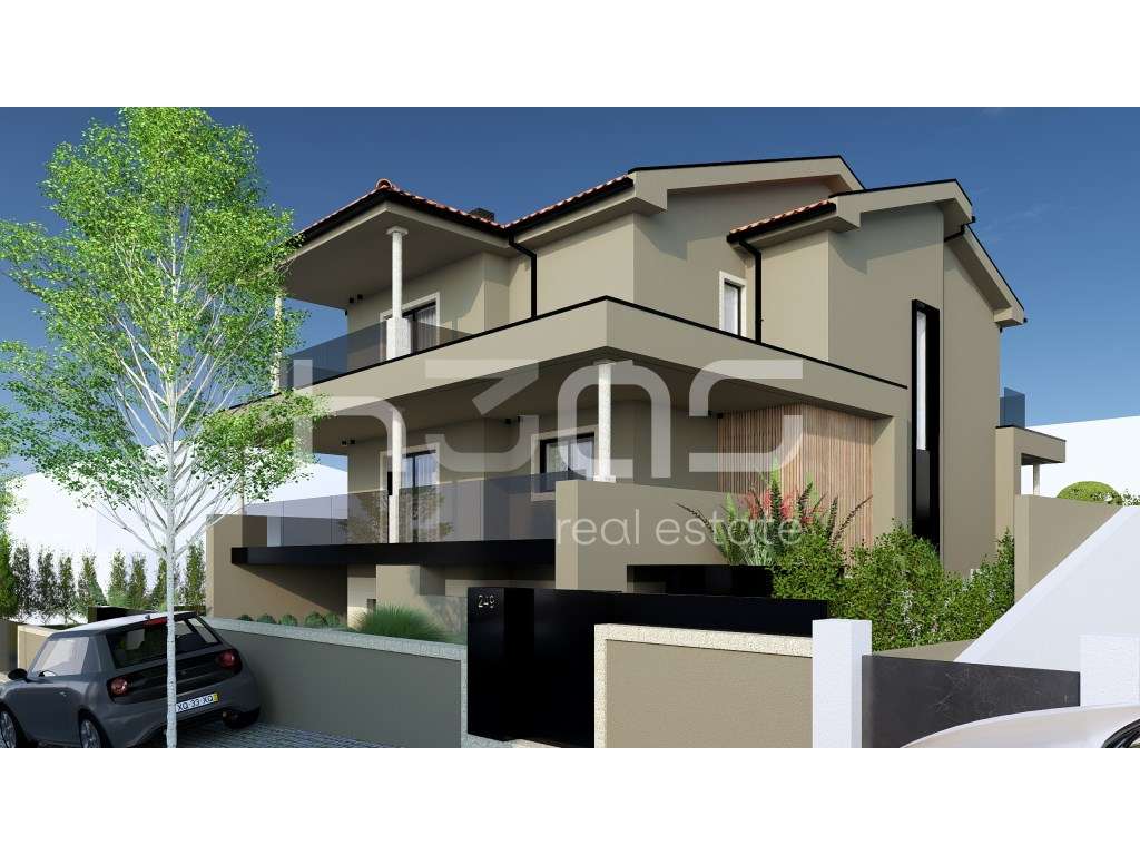 Moradia T4 com Projeto Contemporâneo, Jardim e Piscina | Guimarães - Grande imagem: 3/48