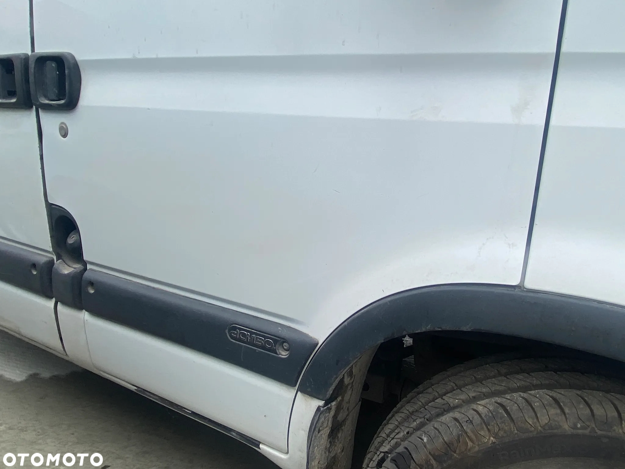 Renault MASTER II LIFT Opel MOVANO Drzwi prawy przód przednie białe - 7