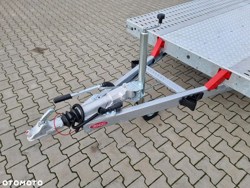 TA-NO Scorpio 55 PREMIUM laweta 3 osiowa 5.5m 3500kg DMC najazdy niski załadunek - 14