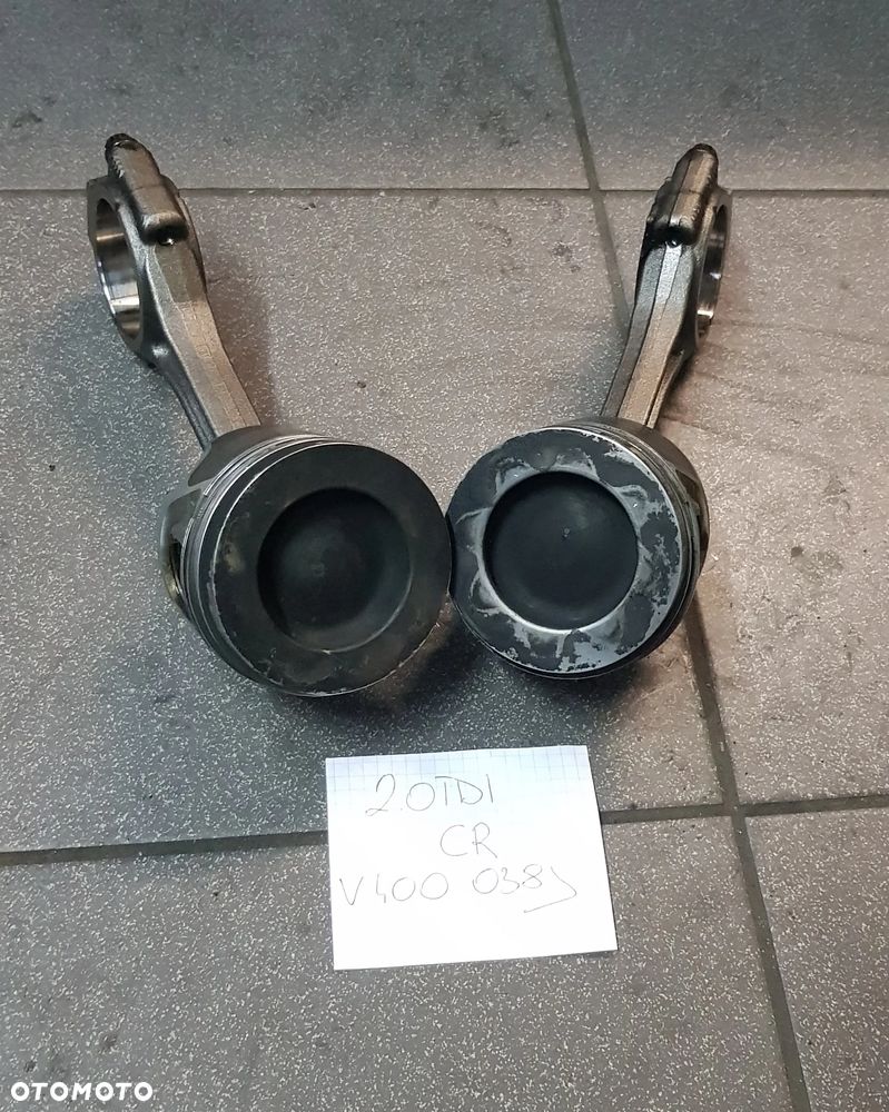 TŁOK KORBOWÓD 038J V400 2.0 TDI CR CBA CBB CFF CGL GOLF VI PASSAT CC B7 Q5 - 2