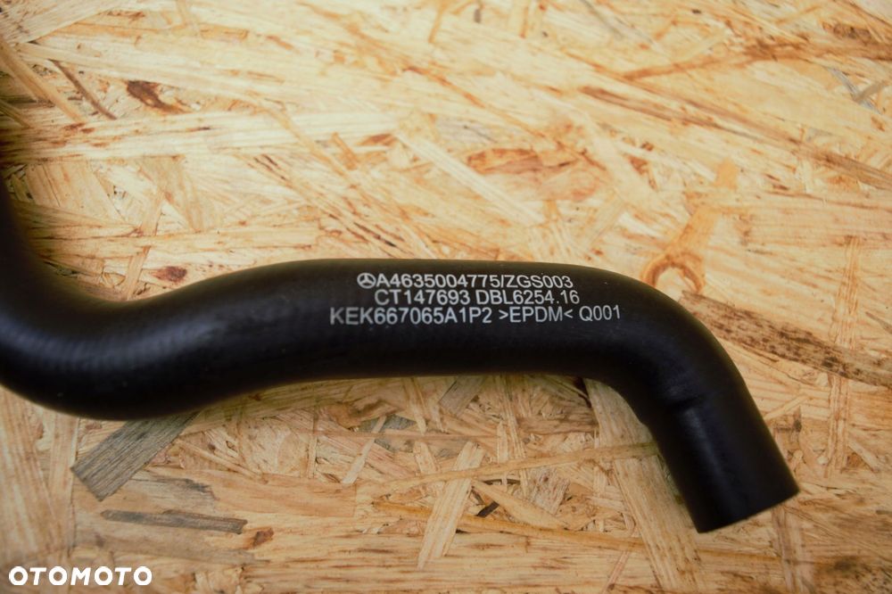 MERCEDES G W463 PRZEWÓD WĄŻ WODNY A4635004775 - 2