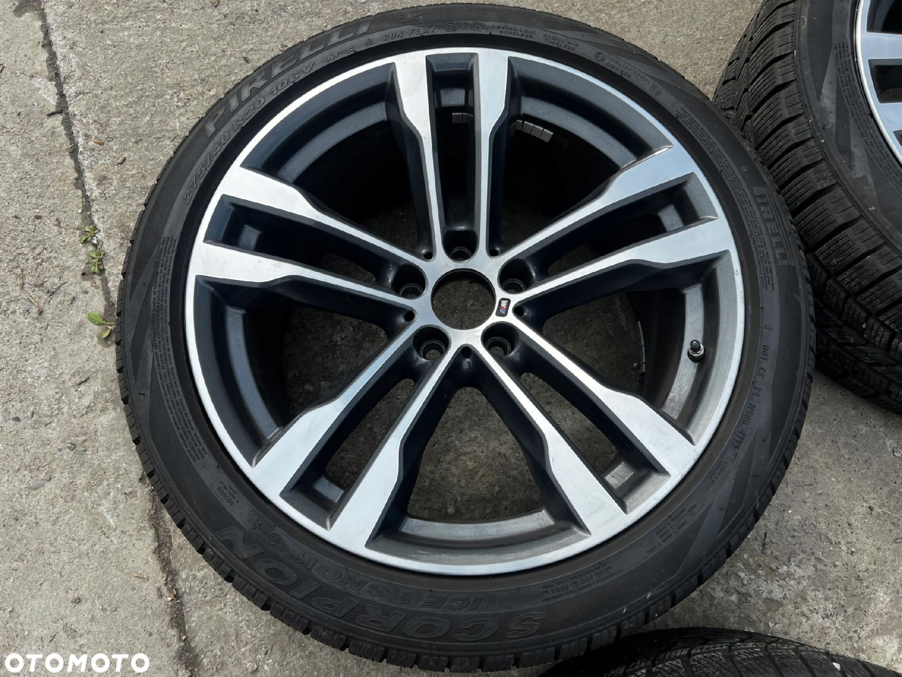 KOŁA FELGI OPONY ZIMOWE BMW X5 F15 X6 F16 275/40 R20 315/35 R20 M-PAKIET - 5