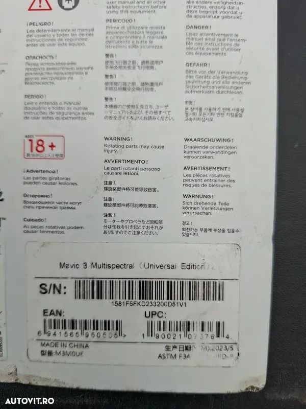 Alta Drona DJI MAVIC 3M - 3