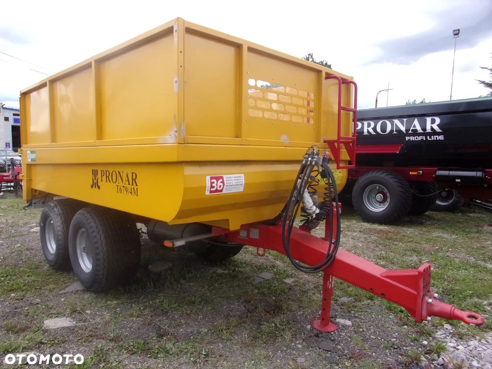 Pronar Przyczepa budowlana T679/4M, T679/4MN, T679/2, T679/3 - o ładowności 8,5-10-12 tony, Ursus 041 - 7 ton - 30