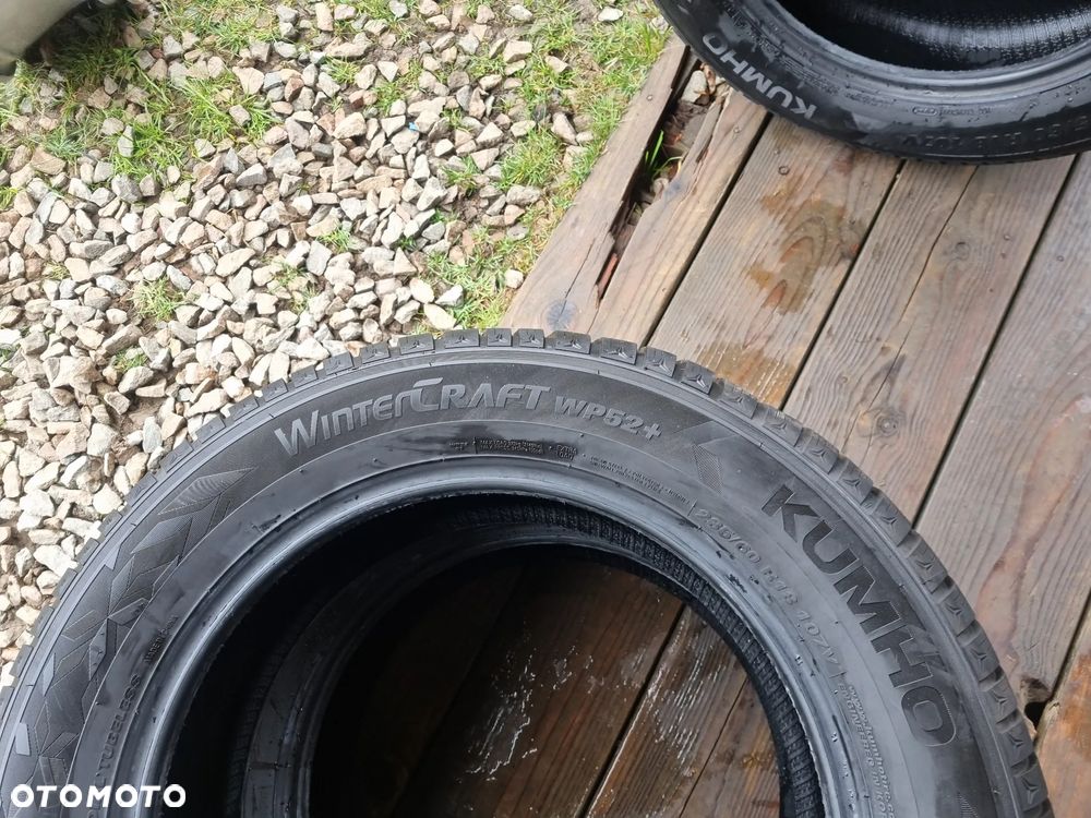 Opony Kumho WinterCraft WP52+ 235/60R18 107V 2025r,4X8mm jak nowe - 14