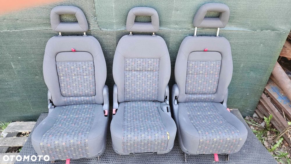 Siedzenie 7M3883018AS Fotele Fotel Dziecięcy Dla Dzieci Rokładany Składany Pasy VW Sharan Ford Galaxy Seat Alhambra - 2