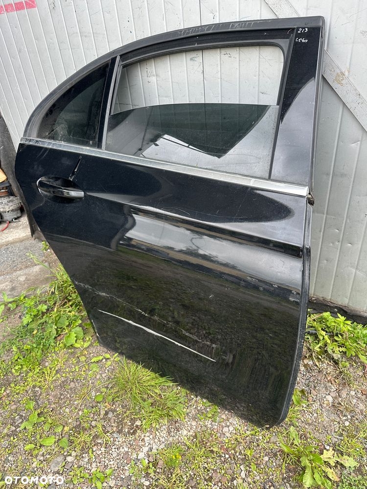 MERCEDES E 213 drzwi  czarne 040  szyba zamek podnośnik  tył przód - 26