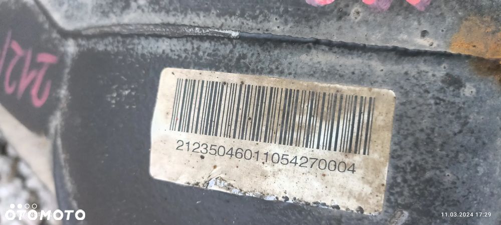 MERCEDES W212 2.2 CDI MOST TYLNY E200 SKRZYNIA MANUALNA - 7