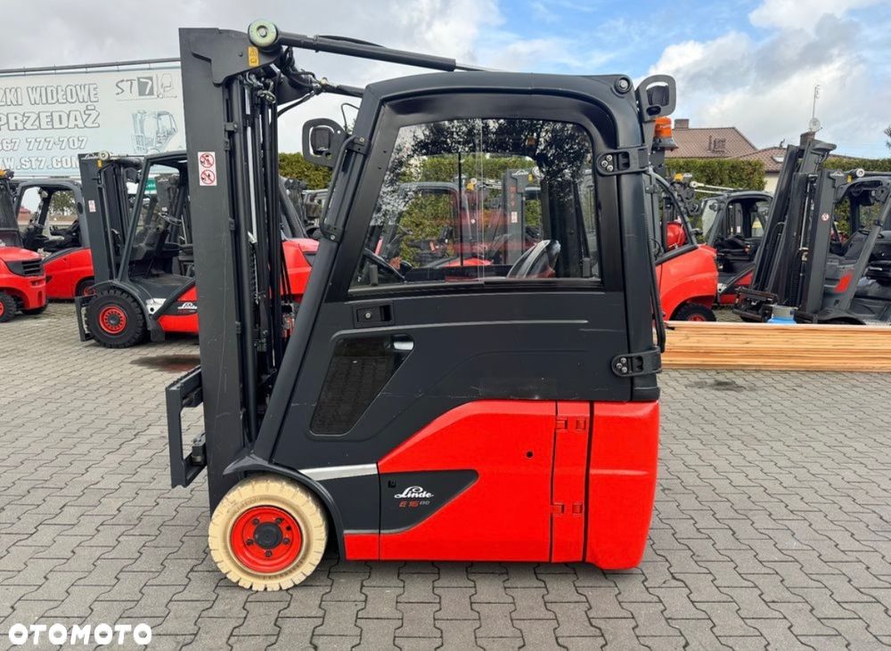 Linde Linde E16 Evo 2018 triplex kabina przesuw wolny skok h16 h18 toyot - 1