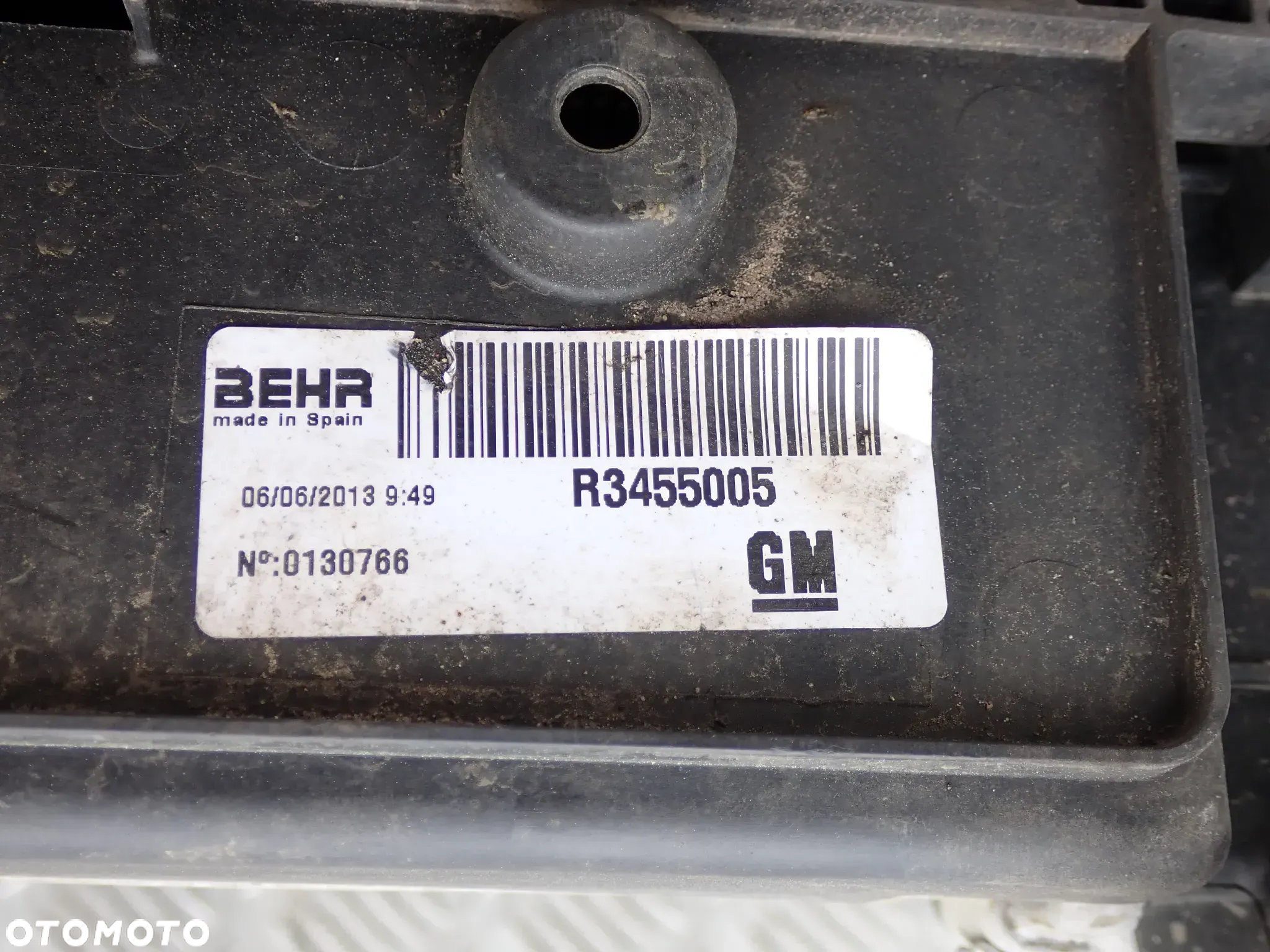 CHŁODNICA WENTYLATOR OPEL MERIVA B  R3455005   W6830001  Z5371002 - 2