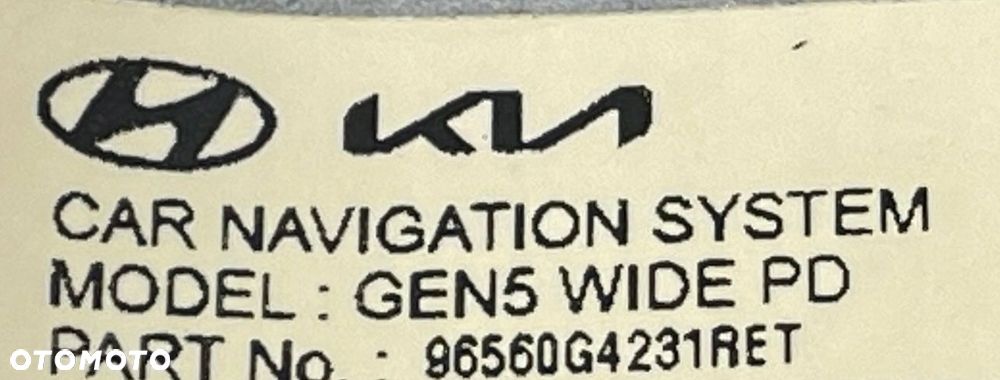 OE HYUNDAI I30 III LIFT RADIO NAWIGACJA GEN5 96560-G4231 RET - 5