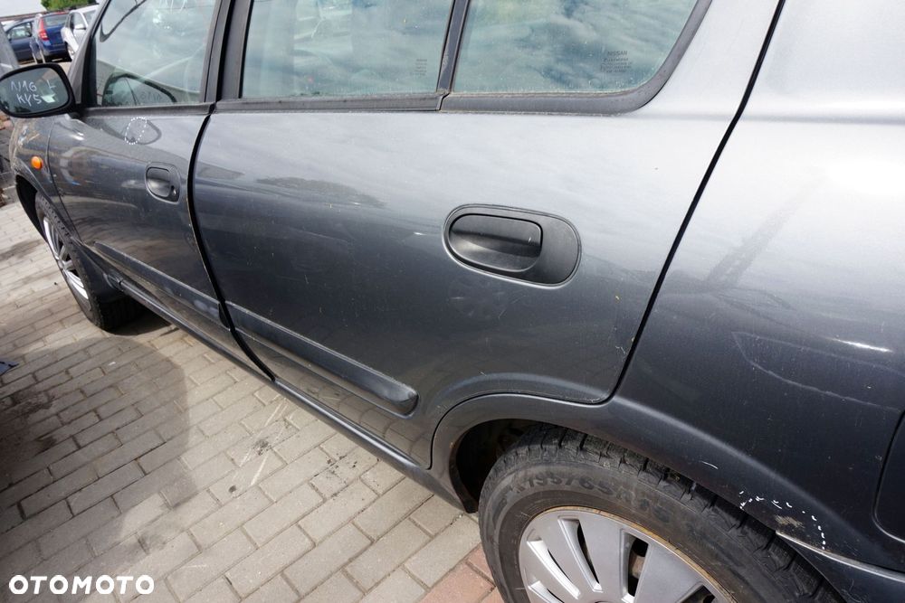 DRZWI TYLNE LEWE ALMERA II N16 LIFT 5D HB KY5  SZARY NISSAN 2003-2006 - 4