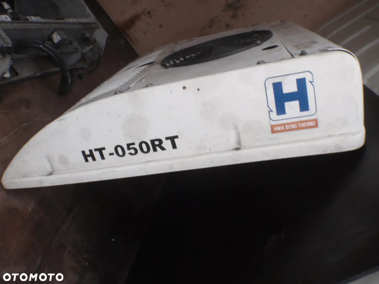 chłodnica wentylator klimatyzacja klima zawór parownik zewnętrzna blaszak kontener izoterma hwasuhg r-404a ht 050 rt jak nowe - 7