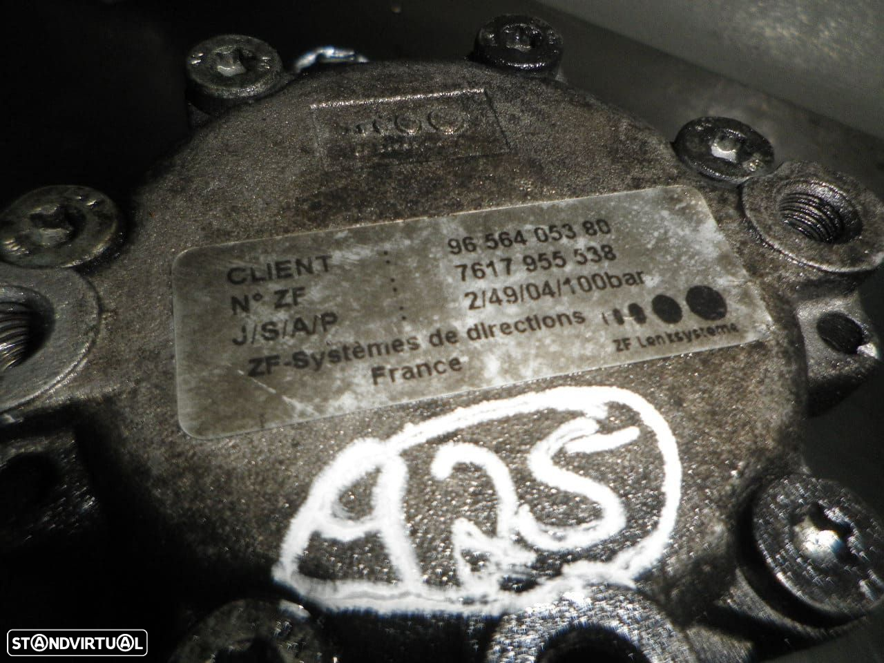 Bomba Direção 7617955538 CITROEN C5 2005 1.6HDI 110CV 5P BEGE - 3