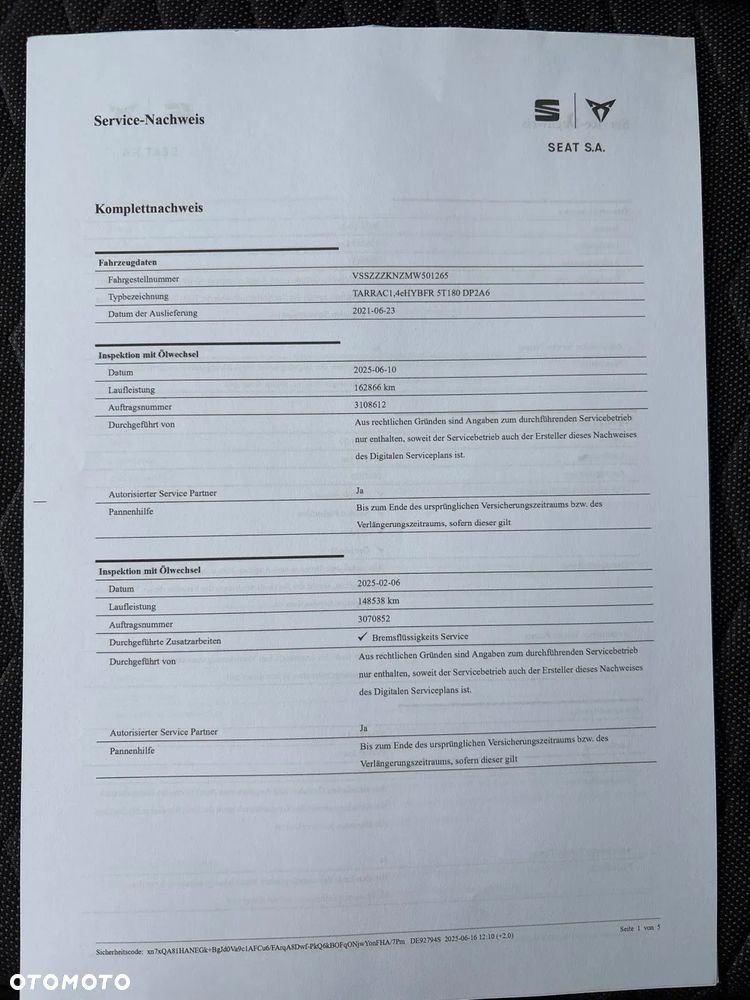 Seat Tarraco 1.4 e-Hybrid DSG FR - 30