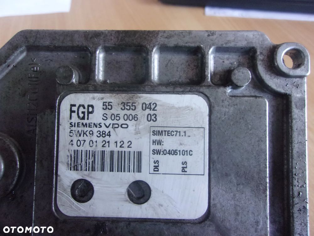 STEROWNIK KOMPUTER OPEL 1.8 16V 55355042 - 3