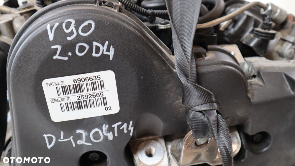 VOLVO V90 2.0 D4 SILNIK D4204T14 - 13