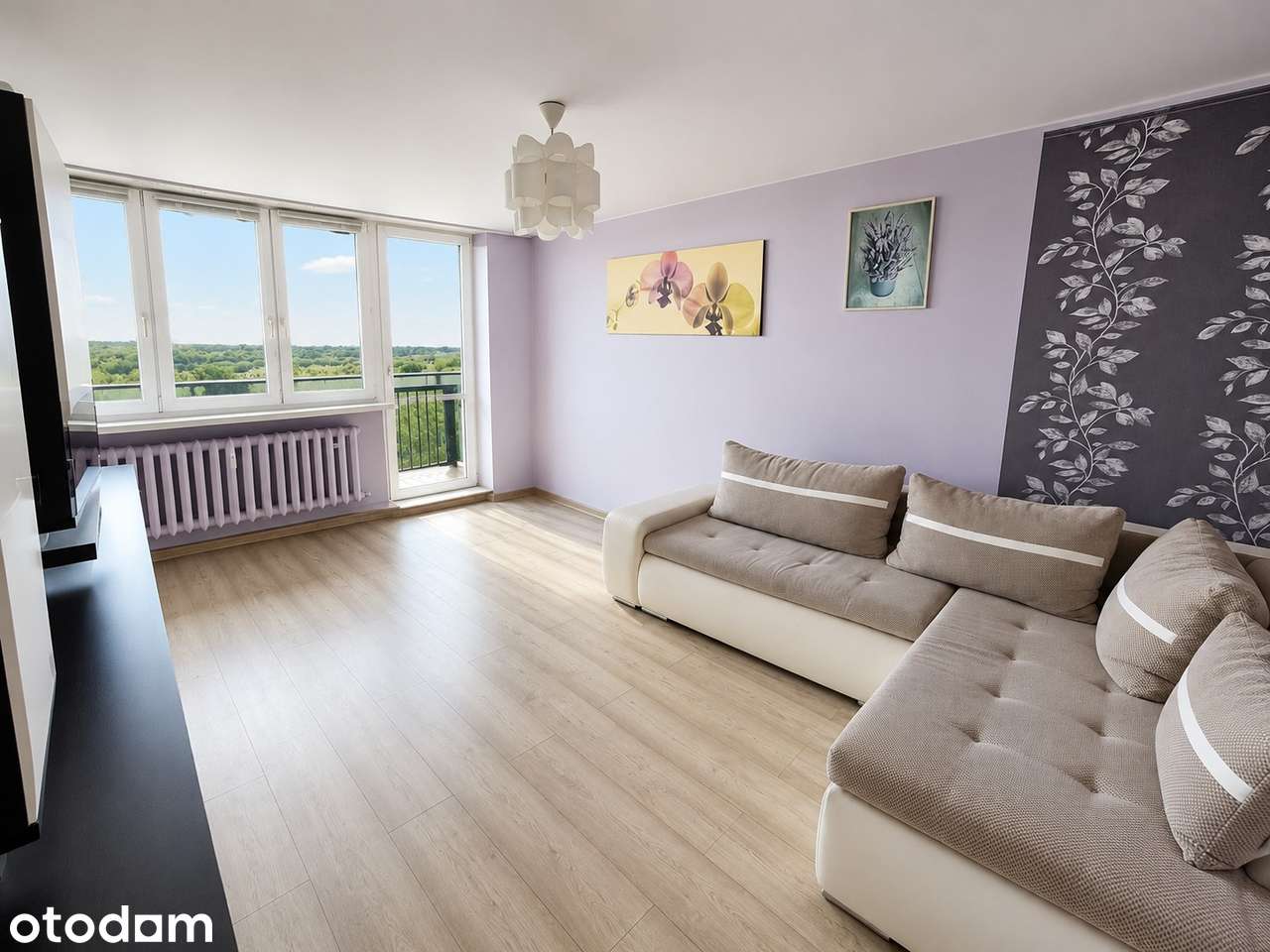 Dwa pokoje z osobną kuchnią│os. Tysiąclecia│widok na Park Śląski│48m²