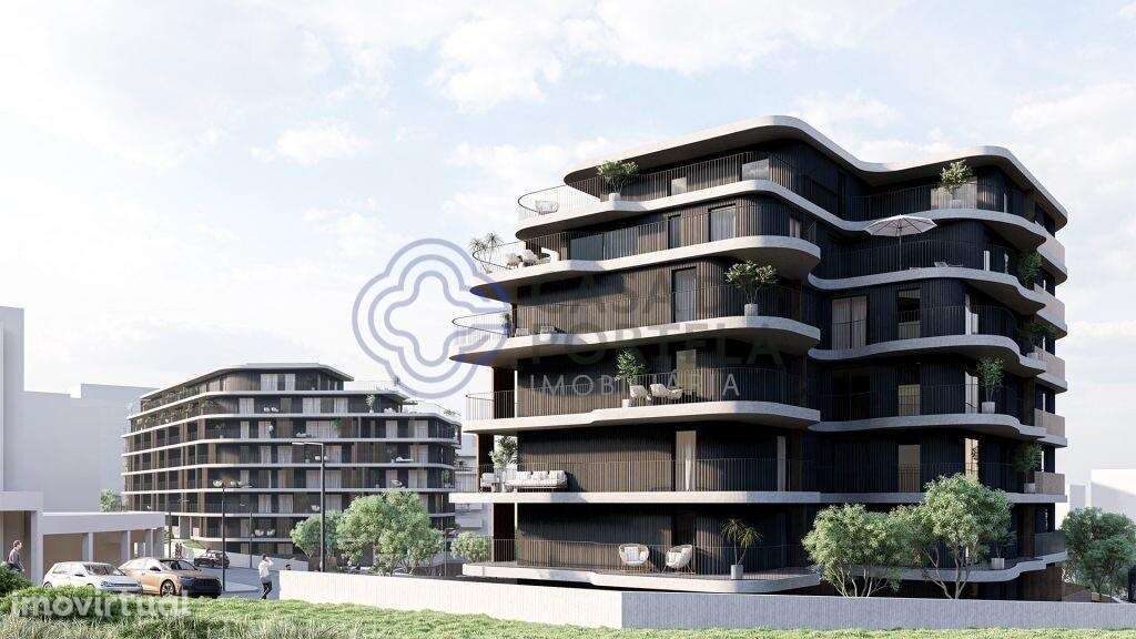 Gaia Premium - T2 com varanda no penúltimo piso de condomínio privado - Grande imagem: 5/17