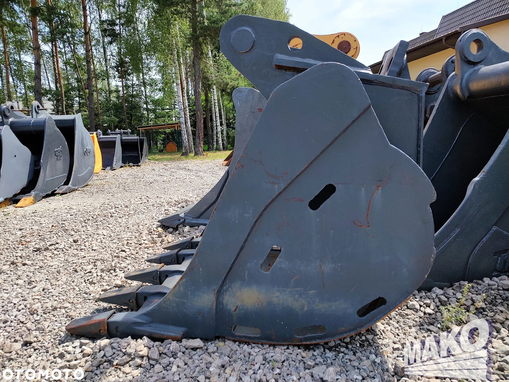 Łyżka 90cm do koparki Lehnhoff MS21 / MS25 - 2